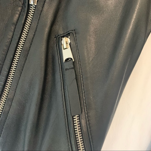 Zara Leather Jacket - Picture 9 of 10
